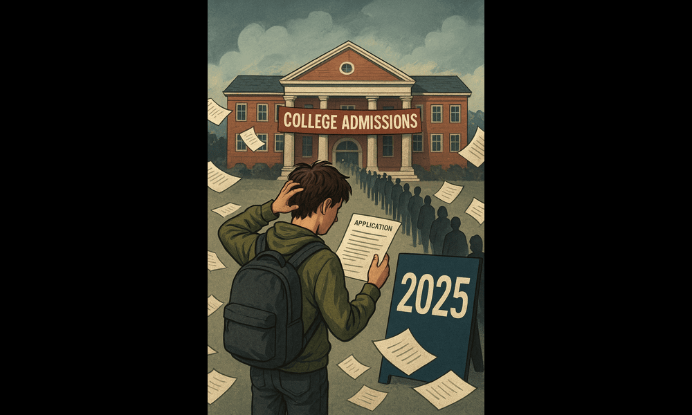 The admissions process to the better, more desired colleges has become much harder in 2025.